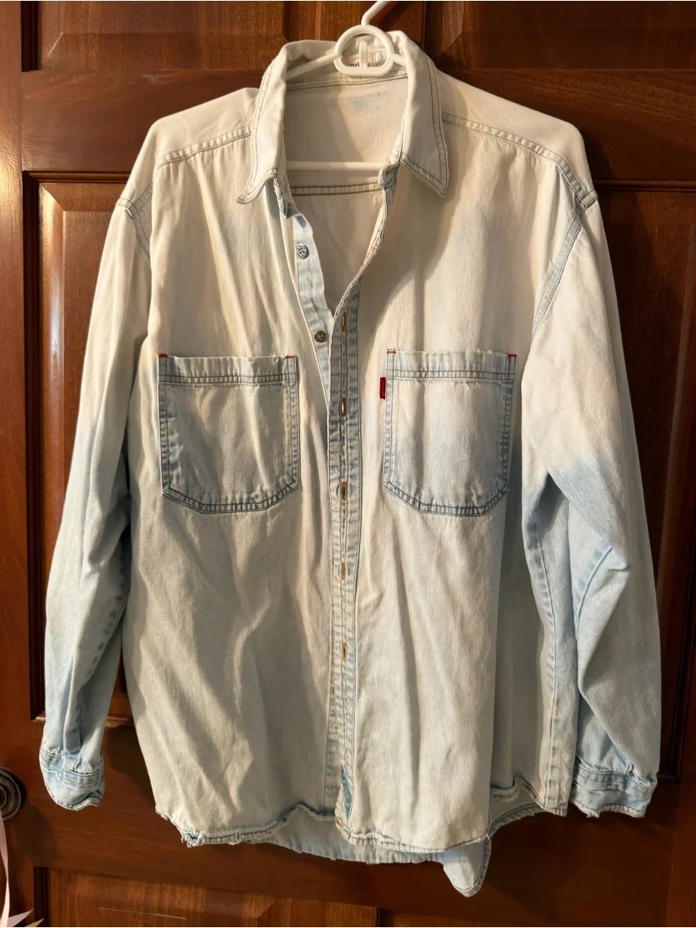 Levi’s Denim ReLove Button-Up Shirt - Light Blue